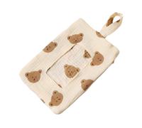 Dispensador de Toallitas para Pañalera Bolsa Portátil Recargable con Cordón