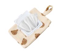 Dispensador de toallitas para pañales, organizador recargable con cordón, contenedor de toallitas de viaje, para camping, viajes, al aire libre, baño, dormitorio, guardería, hogar, cochecito, inodoro