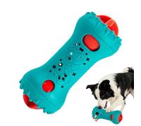 Dispensador de Tratamiento para Mascotas - Alimentador Lento Juguete En Forma De Hueso, Juguetes Interactivos Liberación De Alimentos Perros, Accesorio Nutricional Enriquecido Diseñado