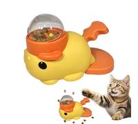 Dispensador De Tratamiento Para Perros - PP De Acero Inoxidable Dispensador De Trato Interactivo | Dispensadores De Comida Para Perros Con Diseño Inspirado En Marina | Alimento Lento Alimentando Un Ro