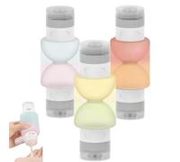 Dispensador de viaje 2 en 1, botella con bomba de viaje, botellas de tamaño de viaje, dispensador de botellas de bomba, dispensador de botellas a prueba de fugas, juego de recipientes de aseo