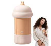 Dispensador de viaje 4 en 1,Contenedores de viaje 4 en 1 | Dispensador de viaje de gel - Botellas de artículos de tocador con bomba Muti de tamaño de mano de avión recargables a prueba de fugas para m