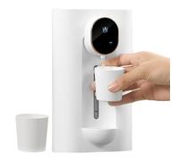 Dispensador de vino montado en la pared, dispensador de bebidas con 2 vasos magnéticos, dispensador pequeño de 540 ml, elegante de bebidas, dispensador de vino para bares, cocinas