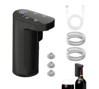 Dispensador del Aireador De Vinos Eléctricos - Viertor De Vino Automático Recargable | Decantador De Vino Rojo con Tubería Y Tapa De Succión | Whisky Whisky Air Accesorio De Vinos Regalo para H