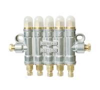 Dispensador distribuidor de aceite lubricante volumétrico, DT-500 de 2-7 vías, con tapa protectora, 1 Uds.(DT-500,0.3CC)