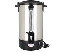 Dispensador eléctrico ajustable de caldera de agua caliente con medidor de agua para elaboración de cerveza, buffet y uso comercial