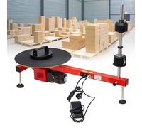 Dispensador eléctrico de film estirable, máquina de envolver resistente para película de 44,5 cm, ideal para envolver palés y cajas