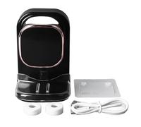 Dispensador Eléctrico de Pasta de Dientes, Conveniencia de Alta Tecnología, Montaje en Pared, Baño Alimentado por USB para Niños y Familia (Black)