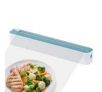 Dispensador Film Transparente Magnético | Cortador De Película Adhesiva | Porta Film con Cortador para Cocina | Dispensador De Film para Película Adhesiva, Papel De Aluminio, Cocina En Casa