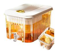 Dispensador Frigorífico Agua - Contenedor 3/5L Alimentario | Reserva Leche Té Café Uso Diario Depósito Versátil Cocina Hogar Práctico Compacto Moderno Funcional Completo Eficiente