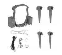 Dispensador inteligente de cargas útiles de UAV para 4 tiempos de vuelo extendidos y accesorios de montaje de servos de posicionamiento visual sin obstrucciones
