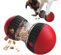 Dispensador interactivo de croquetas para perros, bola dispensadora de croquetas para perros, dispensador de juguete con ruedas irregulares, resistente a las picaduras, para todo tipo de perros