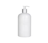Dispensador Jabon 250/500ml Large Capacity Dispenser Bottle Liquid Lotion Shampoo Soap Press Bottles(500ml-white)