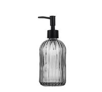 Dispensador Jabon BañO Botella de desinfectante de Manos de 400 ml, Botella Dividida, champú, Gel de Ducha, Botella vacía de Vidrio Dispensador Jabon (Color : O)