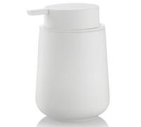 Dispensador jabon Cocina de 320ml, dosificador jabon Cocina para lavaplatos, dispensador jabon baño para Gel, dosificador jabon baño es Elegante y Realzará el Estilo de tu hogar (Blanco)