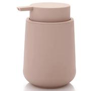 Dispensador jabon Cocina de 320ml, dosificador jabon Cocina para lavaplatos, dispensador jabon baño para Gel, dosificador jabon baño es Elegante y Realzará el Estilo de tu hogar (Rosa)