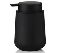 Dispensador jabon Cocina de 320ml, dosificador jabon Cocina para lavaplatos, dispensador jabon baño para Gel, dosificador jabon baño es Elegante y Realzará el Estilo de tu hogar (Negro)