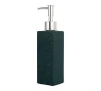 Dispensador Líquido Vidrio Grueso para sol Dispensador Líquido(White) | Bomba para acero inoxidable, vidrio grueso, minimalista, 300ml, baño cocina