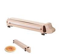 Dispensador magnético de película estirable | Desenrollador de papel de aluminio con forma de perro - Organizador de papel sulfurizado sin taladro, para cocineros, padres, autocaravanas, restaurante