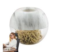 Dispensador magnético, soporte de clips magnéticos | Soporte de papel magnético de escritorio - Dispensador de marcador Memorando, organizador de burea que puede contener más de dixu sin ES