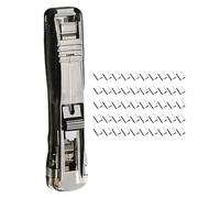 Dispensador Manual De Clips De Papel,Dispensador de Pinzas para Encuadernar Archivos | Grapadoras de Presión Miniatura con Clip,Para Oficina Escuela Aula Trabajo Grapado Archivado Viajes Organización