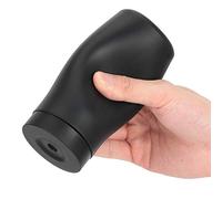 Dispensador Manual de Jabón de Manos de Silicona de 240 Ml, Líquido para Platos, Jabón, Loción, Aceite Esencial, champú, Acondicionador e Incluso Detergente para Platos (Negro)