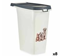 Dispensador Mascow Antracita 10 L Mascotas (8 Unidades)