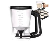 Dispensador Para Panqueques,Mezclador de 1L en Forma de Embudo | Dispensador De Masa Para Hornear Con Soporte | Para Cocinar Salsa Condimento Crema Aderezo Ensalada Mantequilla Miel