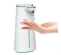 Dispensador Pared Baño 400ml Sin Contacto ABS(Drops) | para batería recargable USB, 2500 usos por para carga, cable incluido, bajo consumo , ecológico y económico