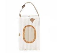 Dispensador portátil de toallitas húmedas con correa para colgar, bolsa de pañales recargable, ligero para viajes y cuidado del bebé, Brown, 480.00x260.00x220.00mm/18.9x10.24x8.66inch, Clásico