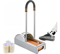 Dispensador portátil de zapatos con reposabrazos para uso doméstico, fábrica, laboratorio