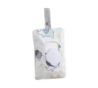 Dispensador portátil recargable para toallitas húmedas para interiores y exteriores, reutilizable, para viajes, toallitas húmedas para bebés