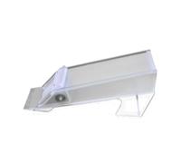 Dispensador profesional de cartas de acrílico para juegos, oficina, camping, 34 x 10 x 15 cm
