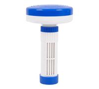 Dispensador profesional de piscina 2026 con función de desbloqueo Tapa final extraíble para una gestión eficiente de tabletas, Blanco, 21cm×12cm×5cm