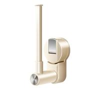 Dispensador retráctil multifuncional de montaje en pared sin taladros para el hogar, papel encerado y rollos de papel de cocina, multiusos, vertical