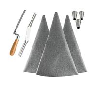 Dispensador Reutilizable Dispensador De Sintético Morteros Sin Costuras Masonería Conjunto Bolsas para Renovaciones Bordes La Esquina La Esquina Precisión