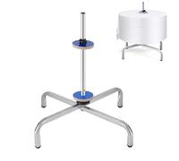 Dispensador vertical de rollo de plástico de burbujas, soporte manual de pie para rollos de embalaje con longitud de 40-150cm, estación industrial para embalaje de film protector(40cm/15.7in)