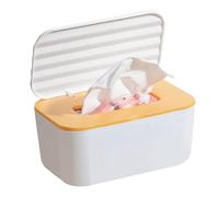 dispensadora de toallitas - PP, 20x12x9,5 cm, contenedor de toallitas, gran capacidad | Dispensador de toallitaspara bebé, contenedor detoallitas para guardería, maquillaje, pañales, cocina y