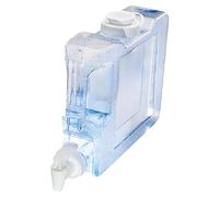 Dispensadores de agua para camping, contenedor de grifo de camping, tanque de agua purificada para viaje en coche, diseño ideal a prueba de derrames, cubo de galón para bebidas para el hogar