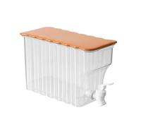 Dispensadores de bebidas frías de gran capacidad de 3,6 L, contenedor dispensador de bebidas frías con grifo y tapa para neveras, refrigerador, bebidas con grifo