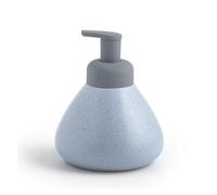 Dispensadores de jabón para encimeras Dispensador de jabón Manos cerámica nórdico Alta Gama, Botella loción Espuma Ligera Viaje Artículos de baño(Blue)