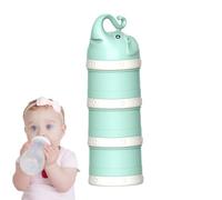 Dispensadores De Leche En Polvo Para Bebés - Dispensador De Fórmula En Polvo Para Bebés | Contenedor De Fórmula Para Bebés | Macetas En Polvo De Fórmula De Dibujos Animados En Capas | Olla Dispensador