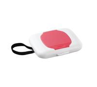 Dispensadores de viaje rellenable, soporte de toallitas para cochecitos de bebé, contenedor de toallitas húmedas para colgar en interiores y exteriores