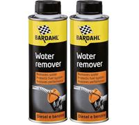 Dispersante de Agua - Ayuda a Eliminar el Agua Contenida en el Depósito - 300 ml - Acción Permanente - Protege el Sistema de Combustible - Compatible con Diésel y Gasolina - Bardahl (Paquete de 2)
