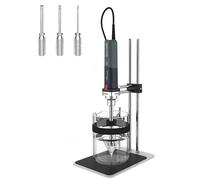 Dispersor de alta velocidad de 1300 W, homogeneizador de tejidos de células de laboratorio, 6 engranajes ajustables, doble soporte vertical, emulsionante homogeneizador para homogeneización celular