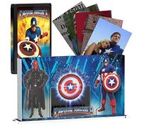 Display 3d Capitán América (1990) Expositor Steelbook Versión 4 + Blu Ray