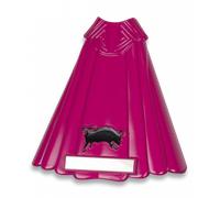 Display con forma de capote para estoque de torero y capote tole10 imp