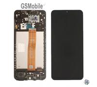 Display Pantalla LCD Tactil Touch Frame Negro Samsung Galaxy A12 A125F ORIGINAL
