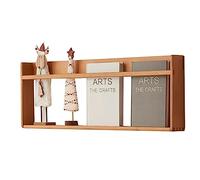 Display Rack Magazine Rack Classroom Silm Magazine Rack Wall Mounted, Wooden Brochure Stand Organizer/Kids Room Literature Storage Rack, for Coffee Shop Display ( Size : 90x30x7cm/35.4x11.8x2.8inch )