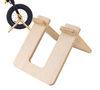 Display Stand Parking Rack, Wooden Portable Holder, Child Bike Organizer Bracket, Balance Scooter Support Frame, Ideal for Chinese New Year, Valentine's Day, Gifting, Home Storage